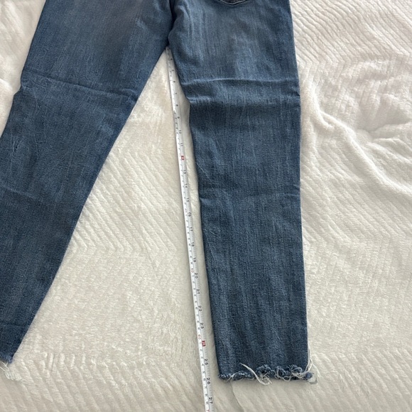 Zara Dark Blue Ankle Jeans - Picture 7 of 7